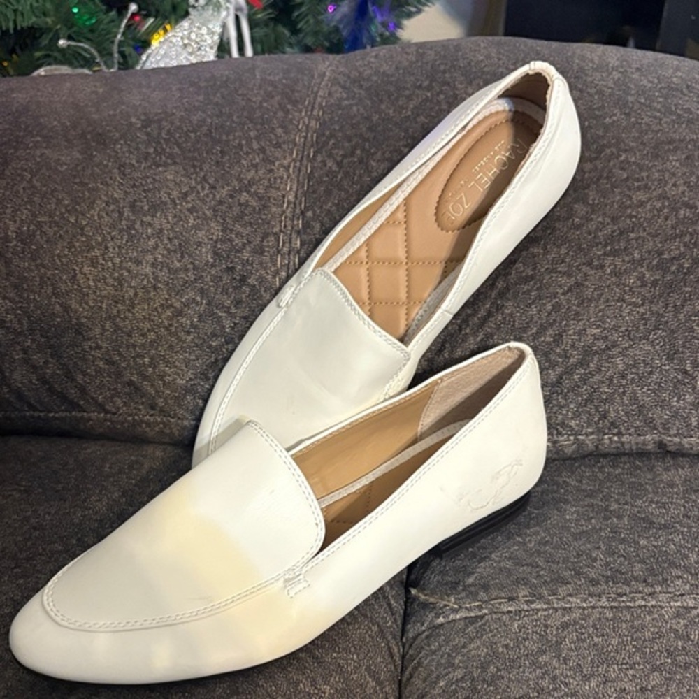 Rachel Zoe Cream Women's Loafers